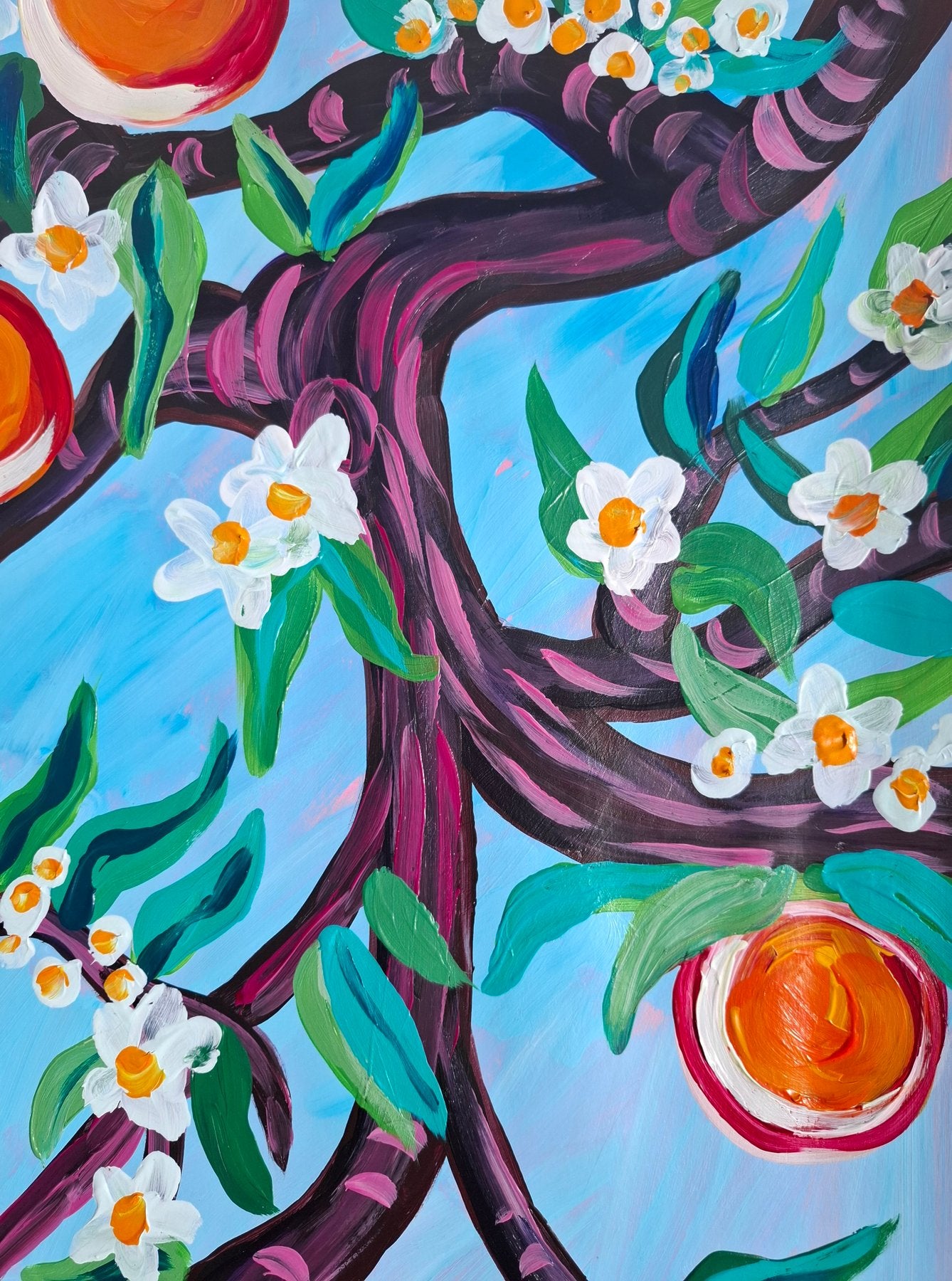 Kirsty Wain - Orange Tree XIX