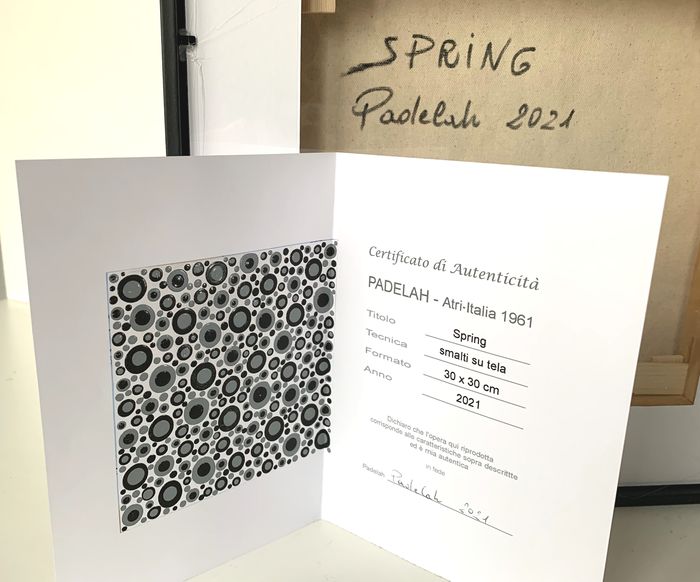 Padelah (1961 ) - Spring - Œuvre original signée