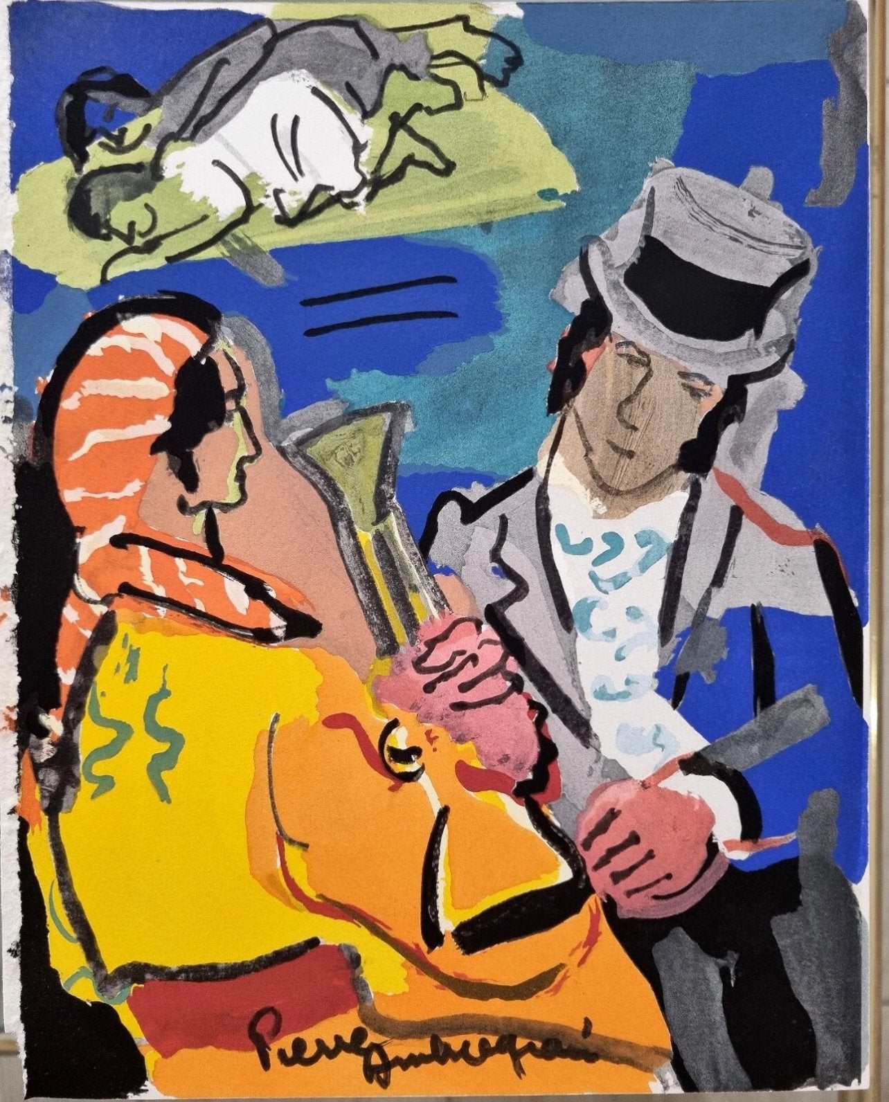 Pierre Ambrogiani (1907-1985) - Camp de bohémiens 