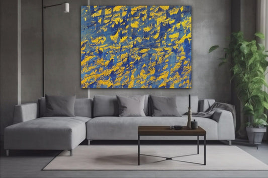 Belle œuvre de Reinhard Sommer - Blue 033