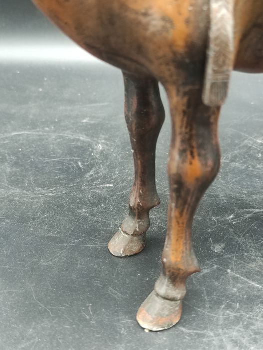 Sculpture Samouraï à cheval - Japon - 1930