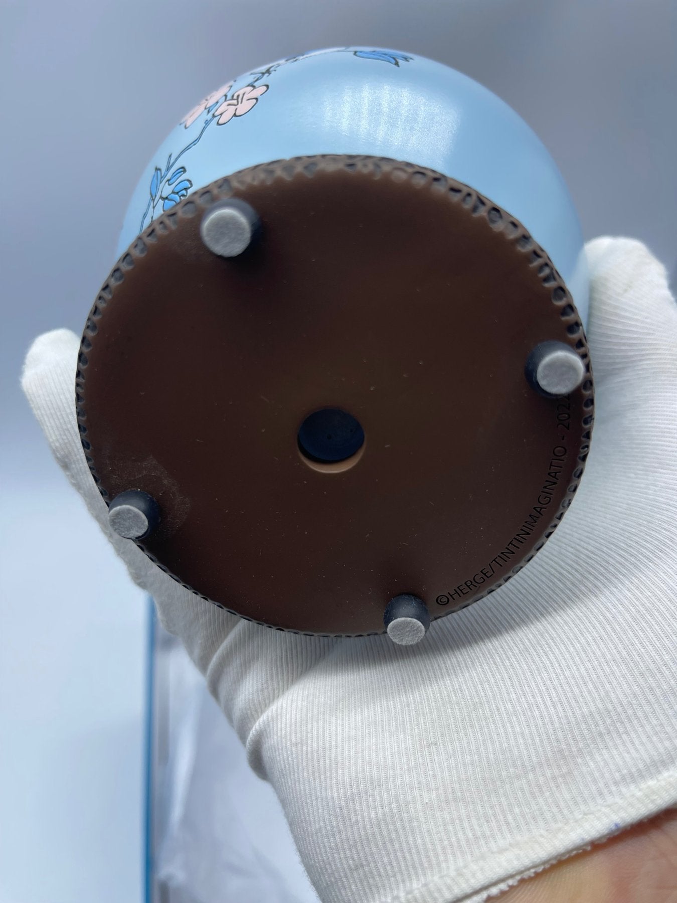 Tintin - Sculpture iconique- Vase du Lotus bleu