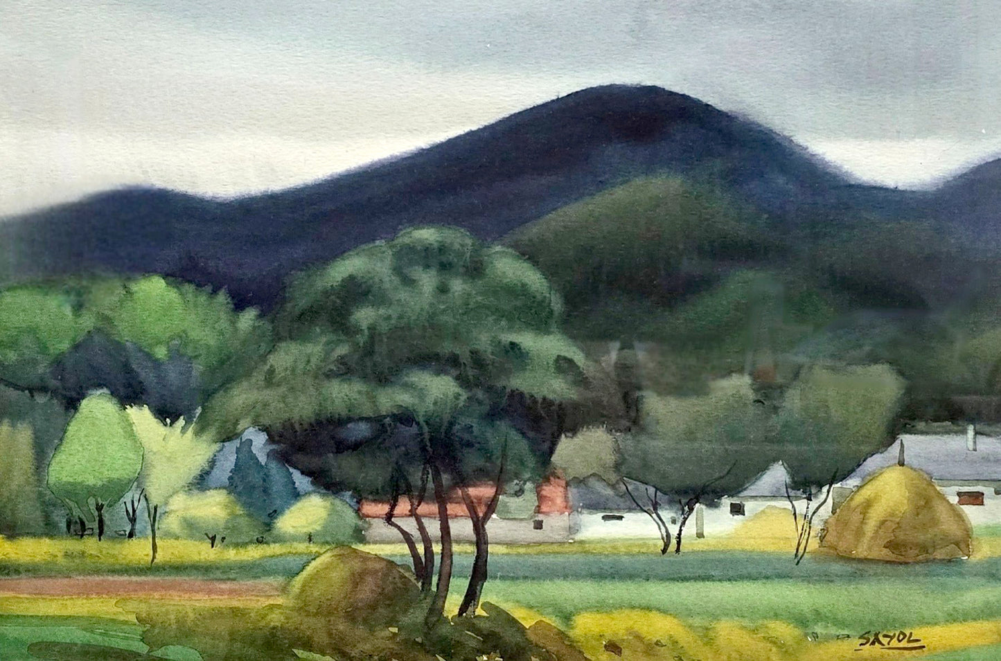 Tomàs Sayol Sala (1908-1992) - Paysage fauviste