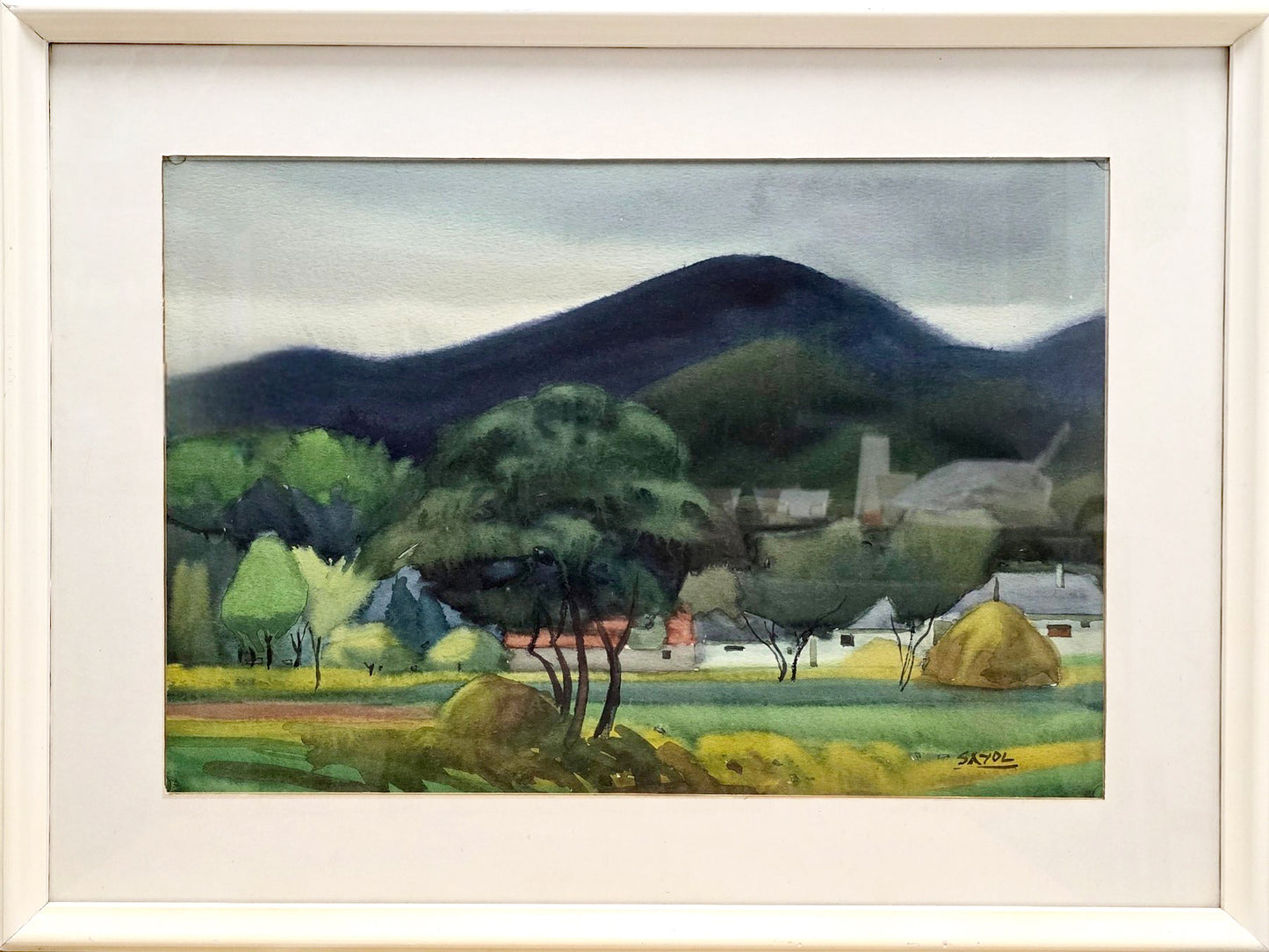 Tomàs Sayol Sala (1908-1992) - Paysage fauviste