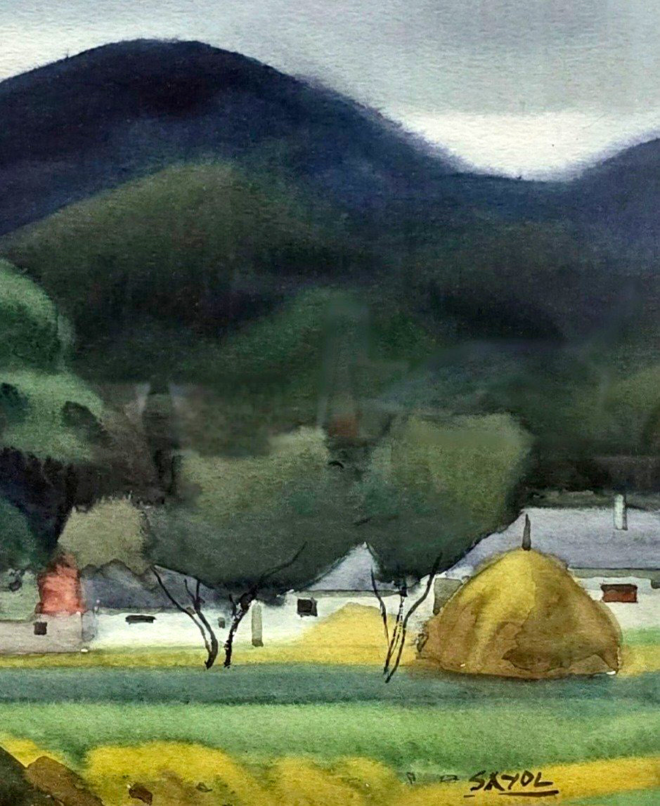 Tomàs Sayol Sala (1908-1992) - Paysage fauviste