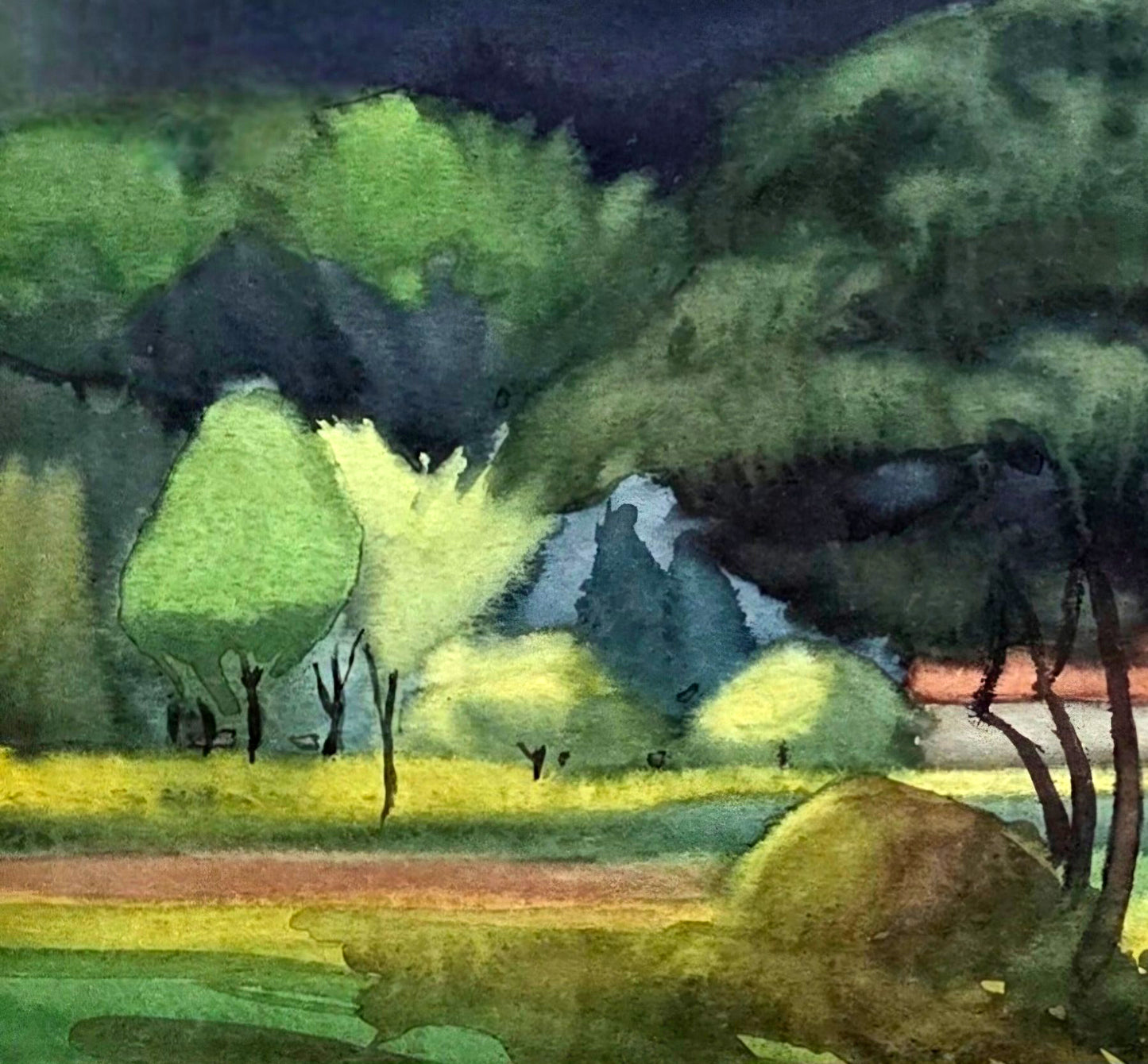 Tomàs Sayol Sala (1908-1992) - Paysage fauviste
