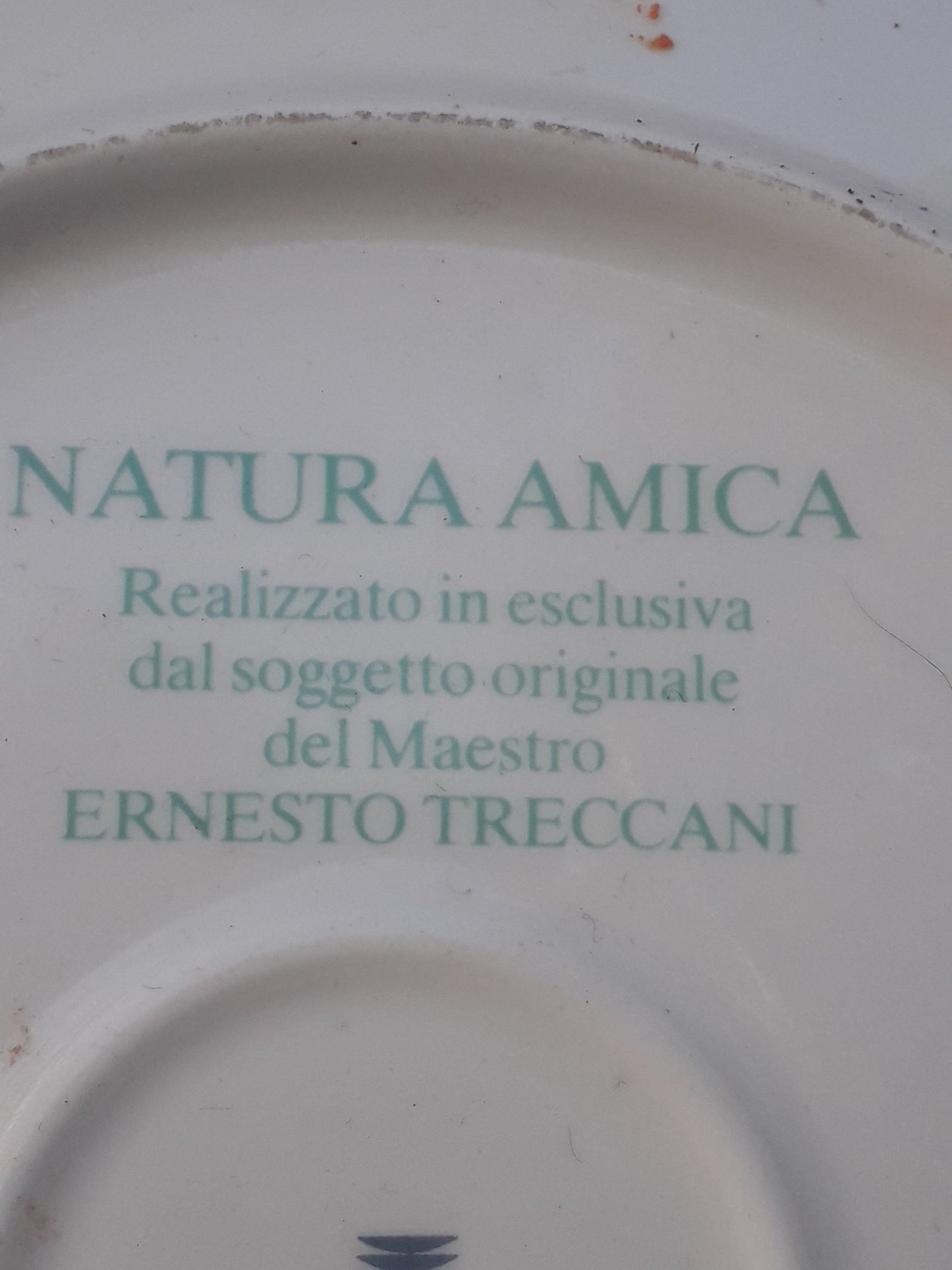 Plat céramique - Ernesto treccani