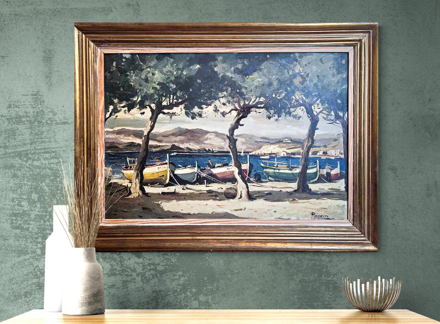 Magnifique œuvre de Joan Padern - Peintre espagnol né en 1924