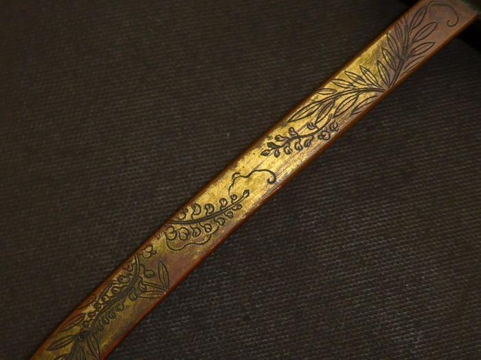 Shaku japonais - très beau - Louchon à Thé période EDO