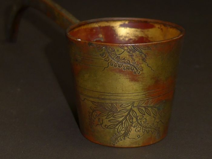 Shaku japonais - très beau - Louchon à Thé période EDO